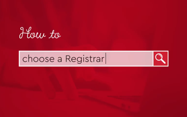 Video: How to choose a Registrar