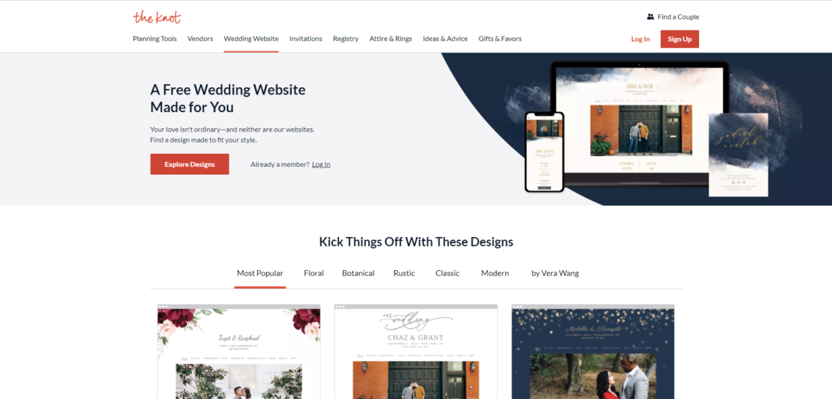 The knot website